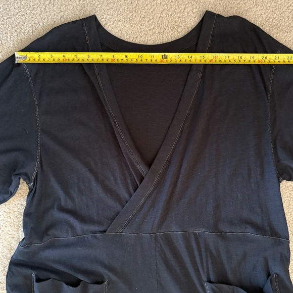 Free People Work from Home Reversible Onesie Black Size small - Picture 10 of 12